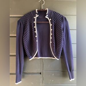 Navy Bolero XS/S